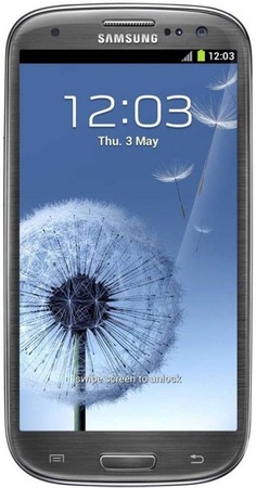 Смартфон Samsung Galaxy S3 GT-I9300 16Gb Titanium grey - Выкса